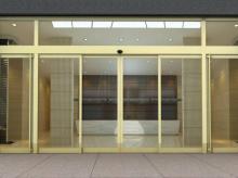 感应旋转门产品 